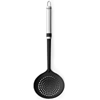 Brabantia 363689 - Espumadera de Cocina en Acero y Nylon- Color Gris y Negro
